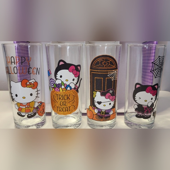 Hello Kitty Halloween Glassware - Picture 3 of 5